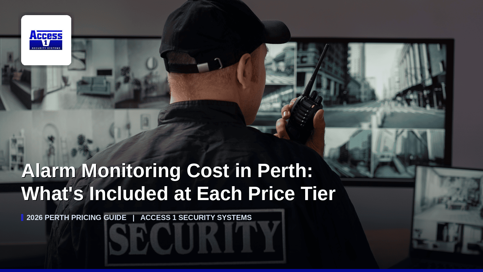 alarm monitoring cost perth