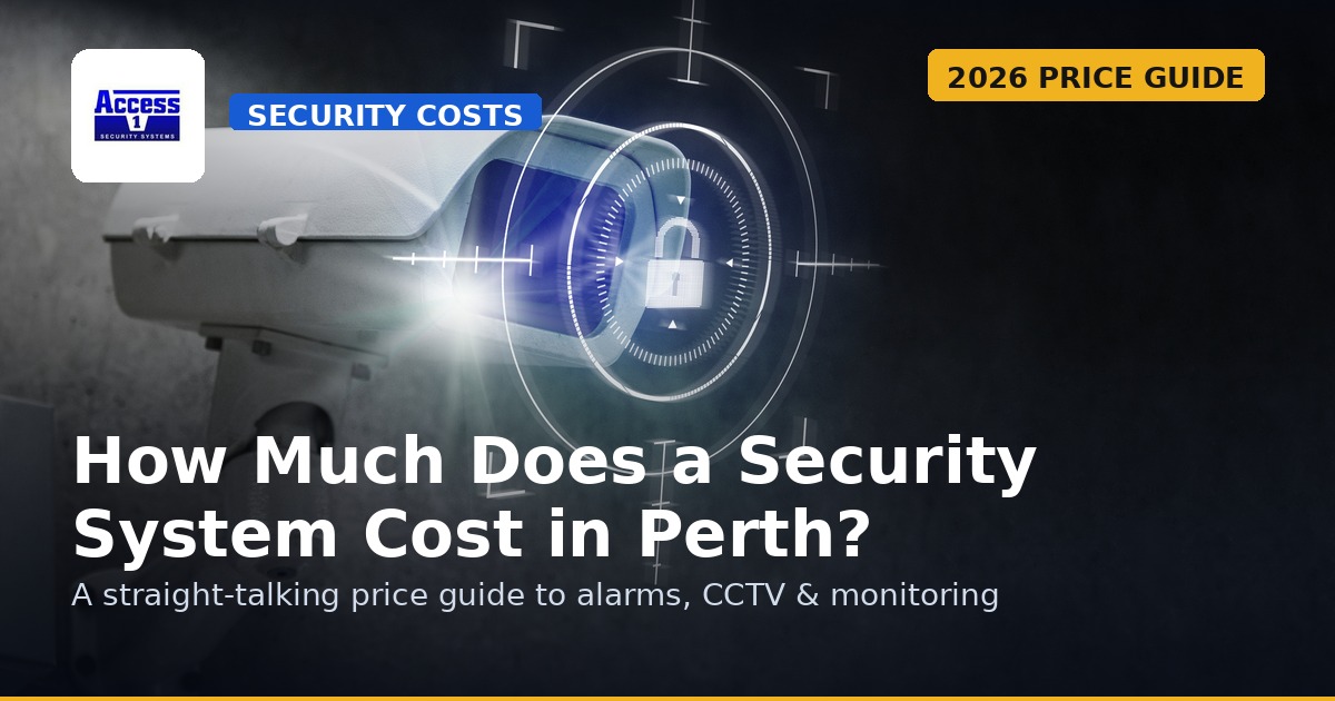 How Much Does a Security System Cost in Perth